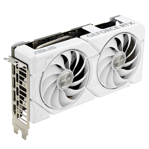 Tarjetas de Video ASUS DUAL-RTX4070-O12G-EVO-WHITE