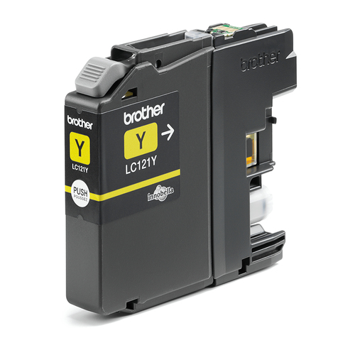 Original Brother LC121Y Yellow Ink Cartridge - image 2
