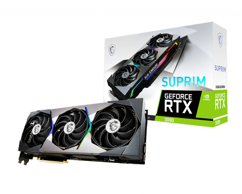 MSI SUPRIM RTX 3090 24G видеокарта NVIDIA GeForce RTX 3090 24 GB GDDR6X