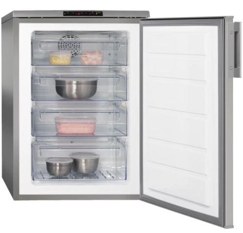 AEG ATB8101VNX Вертикальная морозильная камера Отдельно стоящий 78 L Серебристый, Нержавеющая сталь