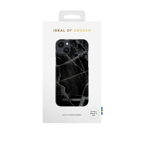 iDeal of Sweden Printed Case iPhone 14PL Black Thunder – image 1