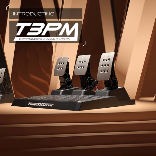 Thrustmaster T3PM Negro RJ-12 Pedales PC, PlayStation 4, PlayStation 5, Xbox One, Xbox Series S, Xbox Series X