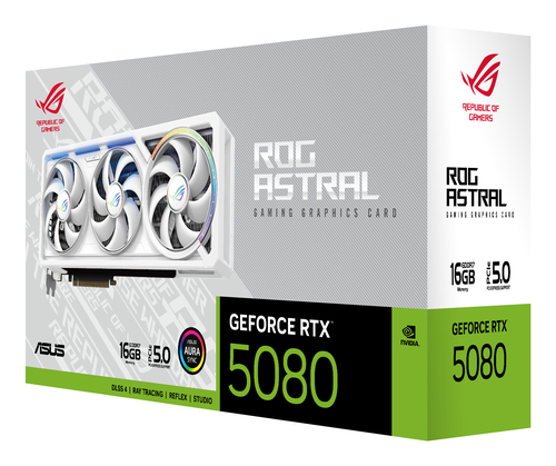 ASUS ROG Astral - -RTX5080-16G-WHITE NVIDIA GeForce RTX 5080 – image 8