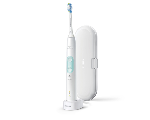 Philips HX6481/11 electric toothbrush Adult Sonic toothbrush Mint colour, White