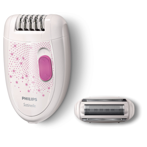 Philips Satinelle Essential HP6419/02 epilator 20 tweezers Pink, White