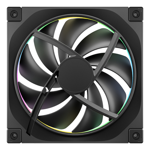 DeepCool FL14R Computer behuizing Ventilator 14 cm Zwart 3 stuk(s), afbeelding 4