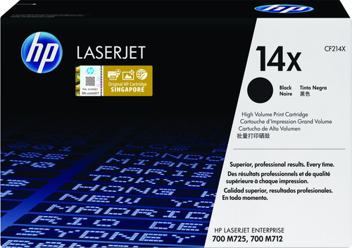 TONER HP 14X NEGRO CF214X - Código: CF214X | Compra en Guadalajara