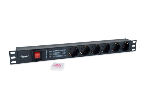Equip 6-Outlet German Power Distribution Unit - stekkerdoos, afbeelding 2
