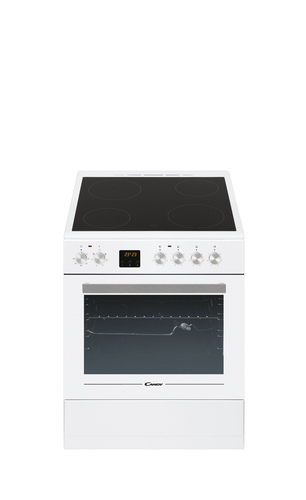 Candy CVE660MW/E Freestanding cooker Electric Ceramic hob White