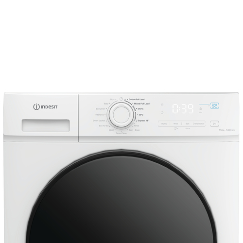 Indesit IDMA75624MYT Washer Dryer in White 1400 Spin 7kg 5kg D Rated P - image 5