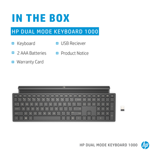HP Dual Mode Keyboard 1000 – image 7