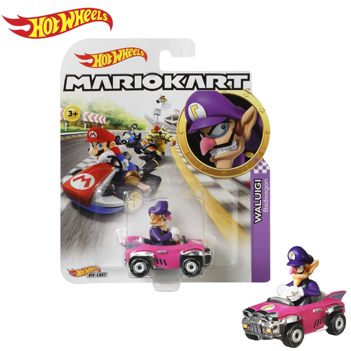 Hot Wheels Mario Kart MarioKart Waluigi Badwagon Vehicle