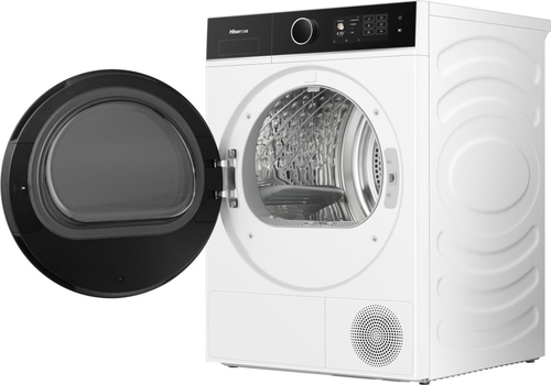 Hisense 5i Series DH5I104BWAB Wifi Connected 10Kg Heat Pump Tumble Dryer - White - A+++ Rated, White - image 8