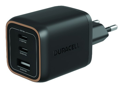 Duracell DRACUSB25-EU mobile device charger Universal Black AC Fast charging Indoor