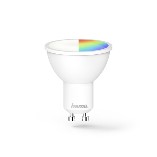 Hama 00176598 energy-saving lamp Дневное освещение, Мульти, Теплый белый 5,5 W GU10 G
