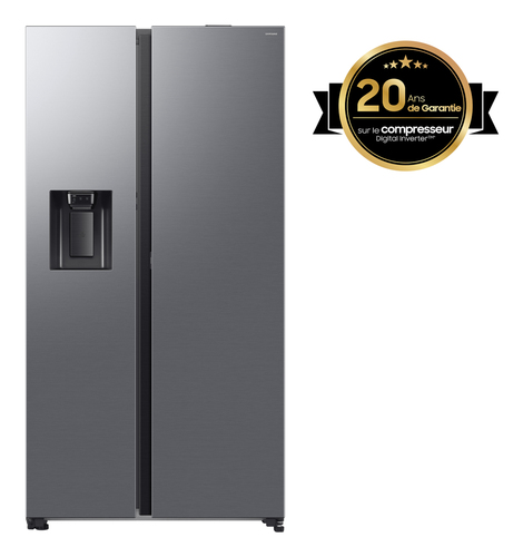 Samsung RS80F66KBT side-by-side refrigerator Freestanding