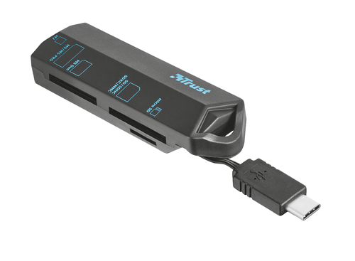 Trust 20968 card reader USB 3.2 Gen 1 (3.1 Gen 1) Type-C Black – image 3