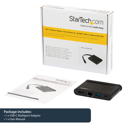 StarTech.com USB C Multiport Adapter - Portable USB-C Dock with 4K HDMI – image 7