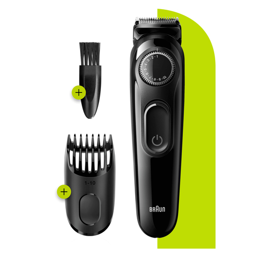 Braun Beard Trimmer BT3222 Men Beard Trimmer & Hair Clipper, 20 Length Settings, Black – image 3
