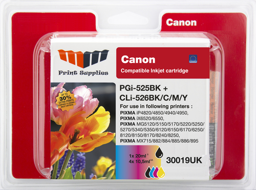 MM 30019UK ink cartridge 5 pc(s) Standard Yield Black, Cyan, Magenta, Yellow