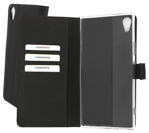 Mobiparts Premium Wallet TPU Case HTC U Ultra Black – image 1
