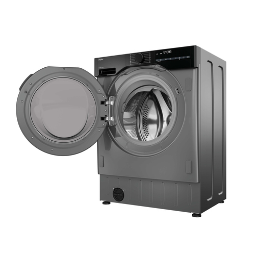 Haier Series 6 BHA6S69M6DB9RJ80 Integrated WiFi-enabled 9 kg 1600 Spin Washing Machine, Silver/Grey,Black - image 3