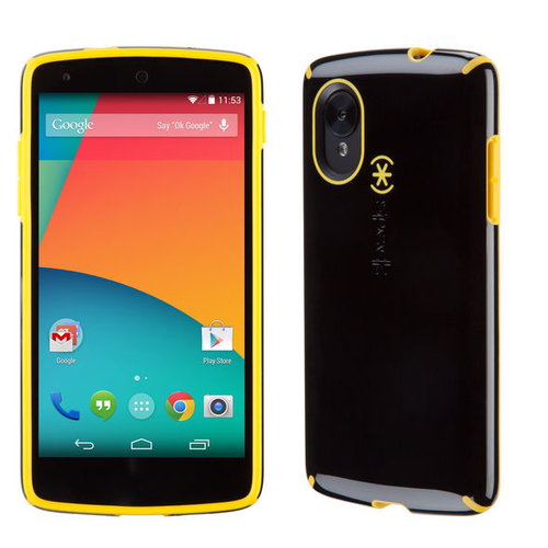 Speck SPK-A2509 mobile phone case Shell case Black, Yellow