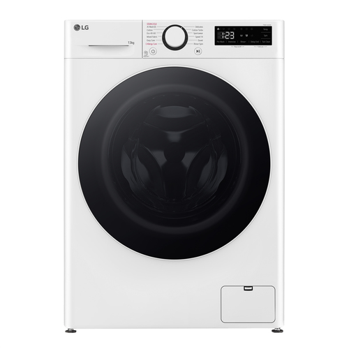 LG TurboWash F4Y513WWLN1 13 kg 1400 Spin Washing Machine - White - image 1