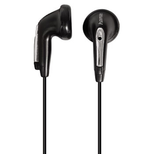 Hama HK-207 Headphones Wired In-ear Black, Silver