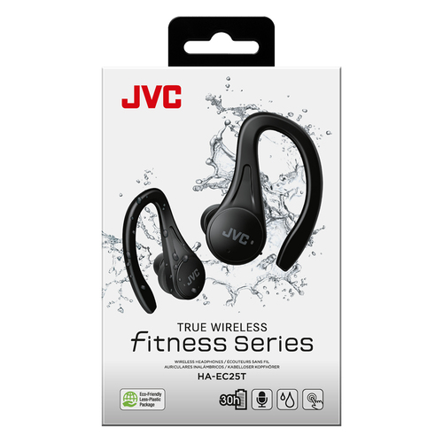 JVC HA-EC25T In-ear oordopjes Zwart, afbeelding 6