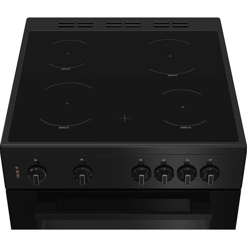 Indesit IT60V9KMB/UK cooker Freestanding cooker Electric Black – image 4