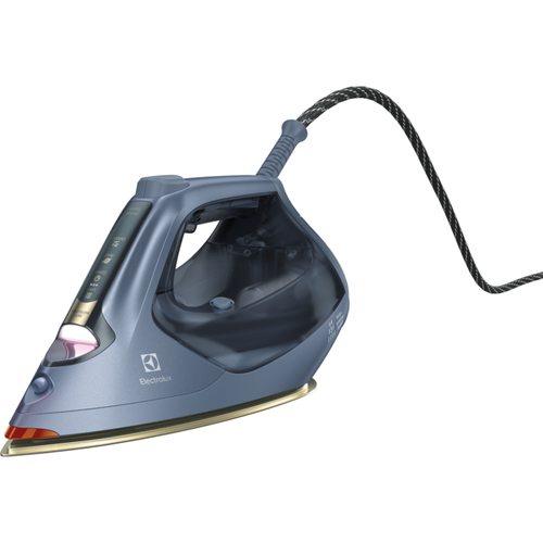 Electrolux E8SI1-6DBM утюг Утюг для сухой глажки и отпаривания 2700 W Синий, Металлический