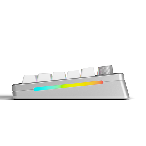 Glorious GMMK 3 PRO Hall Effect 75% Prebuilt Draadloos Zilver Toetsenbord, afbeelding 4