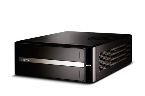 Shuttle X27D PC/workstation barebone Low Profile (Slimline) Black Intel® 945GC Express