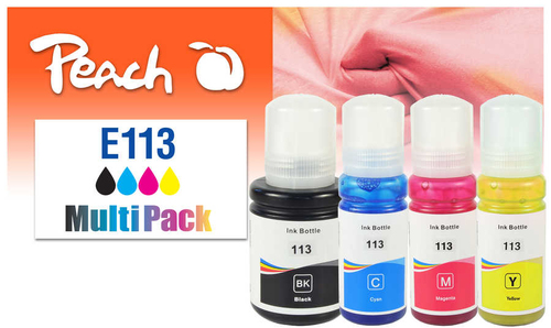 Peach 321322 ink cartridge 4 pc(s) Compatible Standard Yield Black, Cyan, Magenta, Yellow