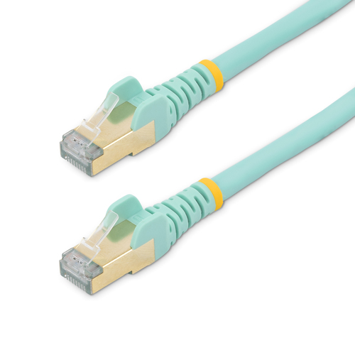 C6ASPAT8AQ CABLE DE RED ETHERNET CAT6A BL  LINDADO DE 24M AGUAMARINA