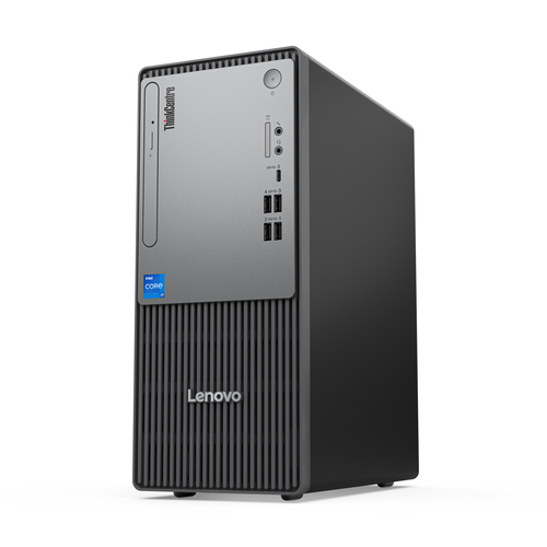 Lenovo ThinkCentre neo 50t Gen 5 Intel® Core™ i3 i3-14100 8 GB DDR5-SDRAM 512 GB SSD Windows 11 Pro Torre PC Negro, Gris