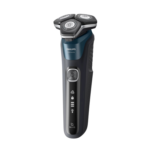 Philips SHAVER Series 5000 S5889/60 men's shaver Rotation shaver Trimmer Black, Blue
