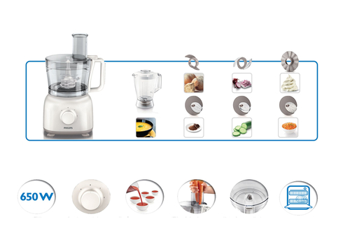 Philips Daily Collection HR7628/01 Food processor – image 9