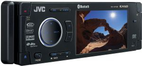 JVC KD-AVX33 car media receiver Black