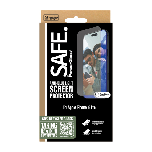 SAFE. by PanzerGlass - Schermbeschermer voor mobiele telefoon, afbeelding 3