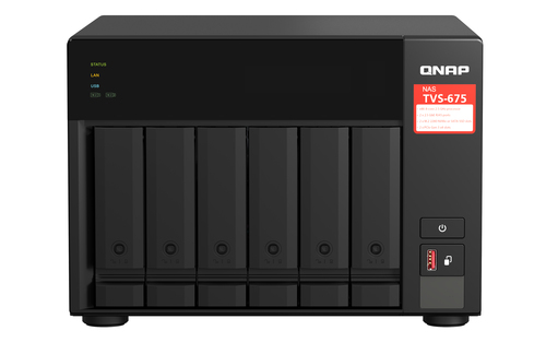 QNAP NAS TVS-675-8G (6 Bay)