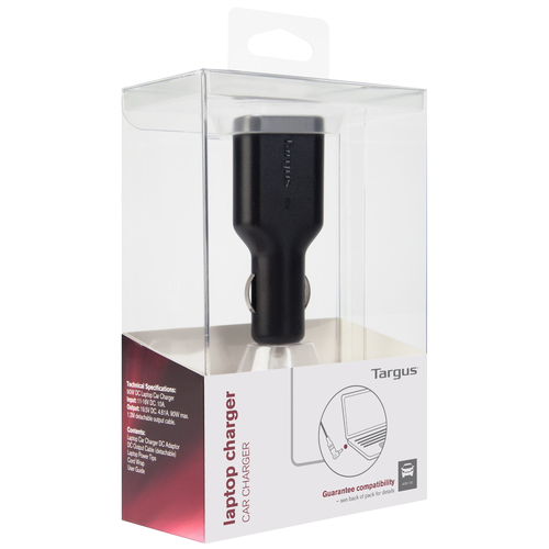 Targus APD33AU mobile device charger Laptop Black Cigar lighter Auto – image 2
