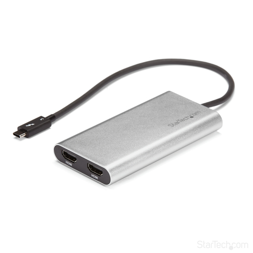 StarTech.com Thunderbolt to Dual HDMI 2.0 Adapter, Dual 4K – image 9