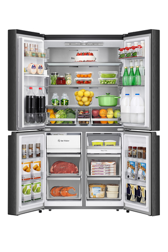 Hisense RQ5X560SFLEF side-by-side refrigerator Freestanding – image 3