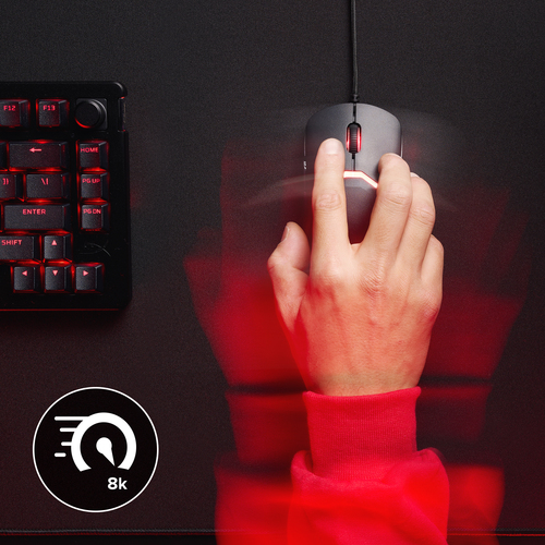 HyperX Pulsefire Saga gaming muis (zwart) – Foto 5 van 6