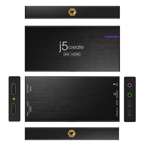 j5create JVA14-N 4K Game Capture Station – image 3