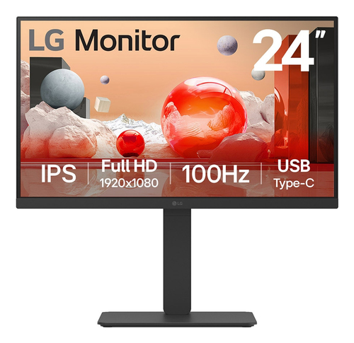 LG LCD 24BA750-B 24" black