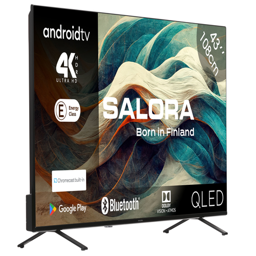 Salora 43QLED320 - 43 inch - QLED TV, afbeelding 2