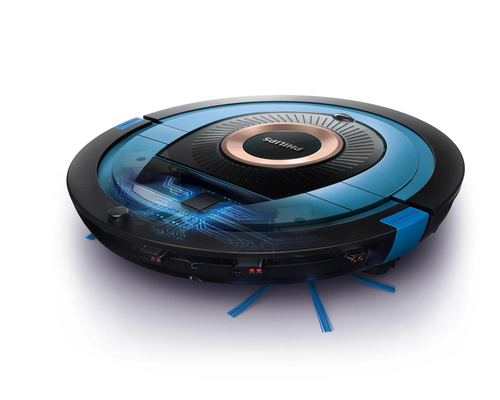 Philips SmartPro Compact FC8778/01R1 robot vacuum Black, Blue – image 1